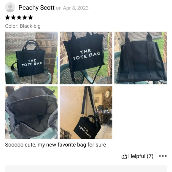 CANVAS TOTE BAG - Picture 6 of 6